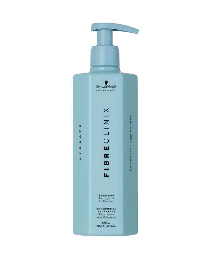 SCHWARZKOPF FIBRE CLINIX 2025 HYDRATE SHAMPOO 300 ML.