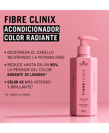 SCHWARZKOPF FIBRE CLINIX 2026 VIBRANCY CONDITIONER 250 ML.