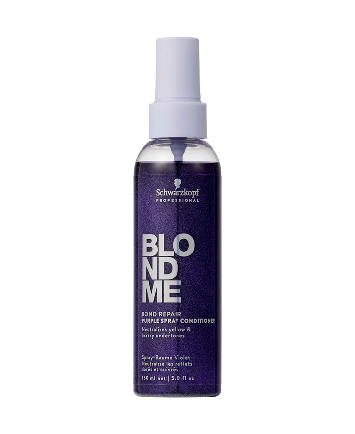 SCHWARZKOPF BLONDME BOND REPAIR PURPLE SPRAY CONDITIONER 150 ML.