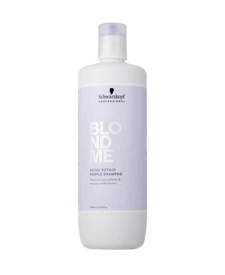SCHWARZKOPF BLONDME BOND REPAIR PURPLE SHAMPOO 1000 ML. 2026