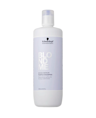 SCHWARZKOPF BLONDME BOND REPAIR PURPLE SHAMPOO 1000 ML. 2026