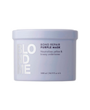 SCHWARZKOPF BLONDME BOND REPAIR PURPLE MASK 500 ML. 2026