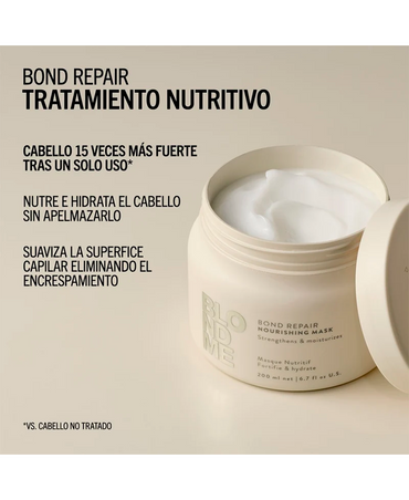 SCHWARZKOPF BLONDME BOND REPAIR NOURISHING MASK 200 ML. 2026