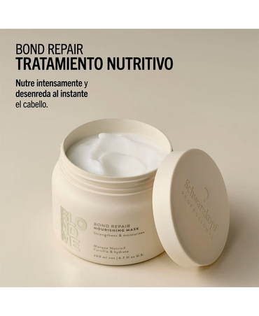 SCHWARZKOPF BLONDME BOND REPAIR NOURISHING MASK 200 ML. 2026
