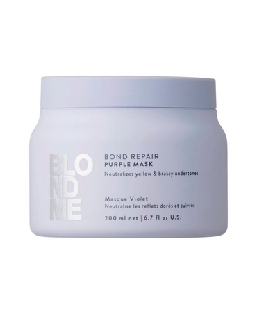 SCHWARZKOPF BLONDME BOND REPAIR PURPLE MASK 200 ML. 2026