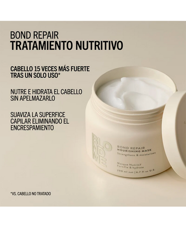 SCHWARZKOPF BLONDME BOND REPAIR NOURISHING MASK 500 ML. 2026