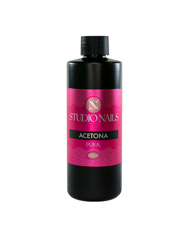 STUDIO NAILS ACETONA PURA 250 ML.