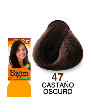 BIGEN TINTE 47 CASTAÑO OSCURO 6 GRS.