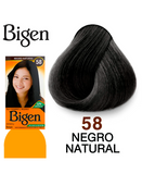 BIGEN TINTE 58 NEGRO NATURAL 6 GRS.
