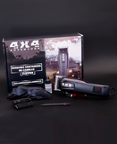 4X4 COMBO BARBER STAR 2 MAQUINAS /ACEITE/CEPILLO/NAVAJAS/PAPEL CUELLO