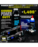 4X4 COMBO POWER DUTY CON 5 PIEZAS