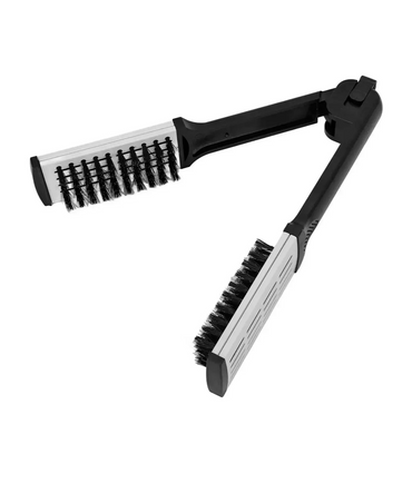 HAIR STAR HEAT STRAIGHT CERAMIC CEPILLO ALACIAR DOBLE CERDA NATURAL