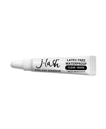 J.LASH EYELASH ADHESIVE CLEAR LATEX FREE