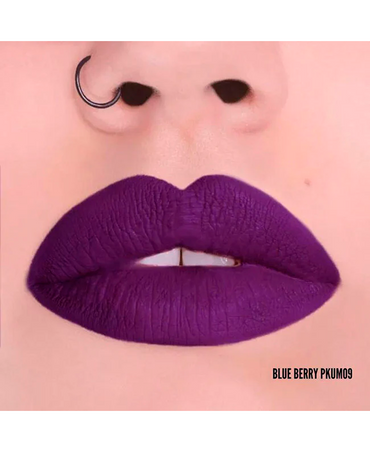 PINK UP ULTIMATE LABIAL LIQUIDO MATE PKUM09 BLUEBERRY