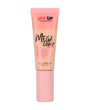 PINK UP MEGA COVER MAQUILLAJE LIQUIDO PKC100 IVORY