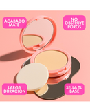 PINK UP MINERAL COVER POLVO COMPACTO PKM200 NATURAL