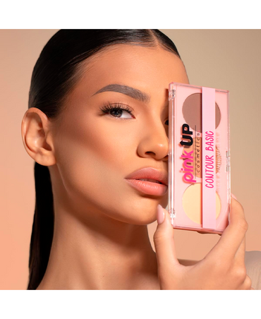 PINK UP PALETA CONTOUR BASIC POLVO PKP600