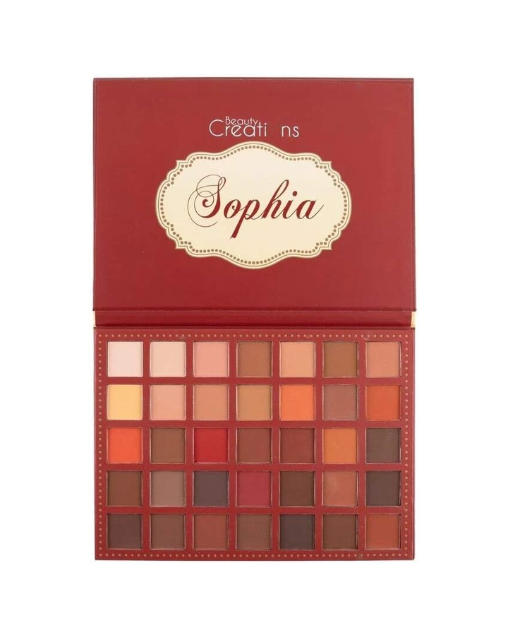 BEAUTY CREATIONS ESTUCHE DE SOMBRAS C/35 TONOS #BCE9 SOPHIA