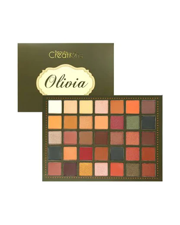 BEAUTY CREATIONS ESTUCHE DE SOMBRAS C/35 TONOS #BCE11 OLIVIA