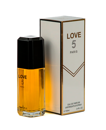 EBC LOVE 5 PARIS EAU DE PARFUM 100 ML. INSPIRED BY CHANNEL SUCH