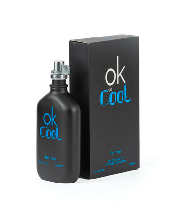 EBC OK SO COOL BLACK EAU DE TOILETTE 100 ML. INSPIRED CALVIN KLEIN ONE SHOCK