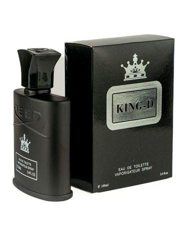 EBC KING-D BLACK  EAU DE TOILETTE SPRAY 100 ML. INSPIRED BY CREED GREED IRISH TWEED