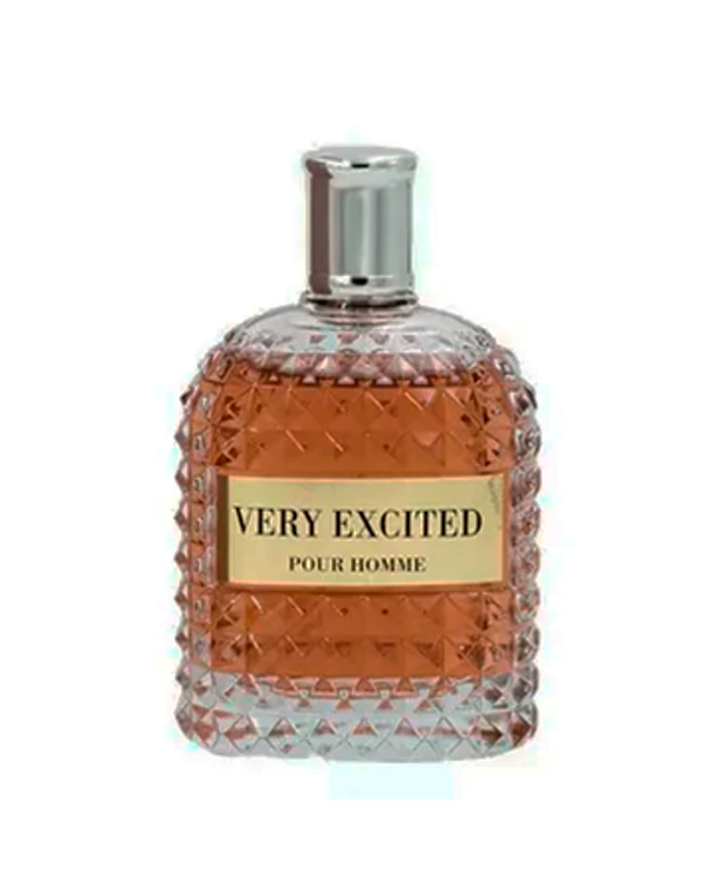 EBC VERY EXCITED POUR HOMME EAU DE TOILETTE SPRAY 100 ML. INSPIRED BY VALENTINO UOMO