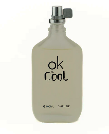 EBC OK SO COOL EAU DE TOILETTE SPRAY 100 ML. INSPIRED CK ONE CALVIN KLEIN