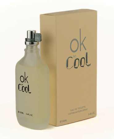 EBC OK SO COOL EAU DE TOILETTE SPRAY 100 ML. INSPIRED CK ONE CALVIN KLEIN