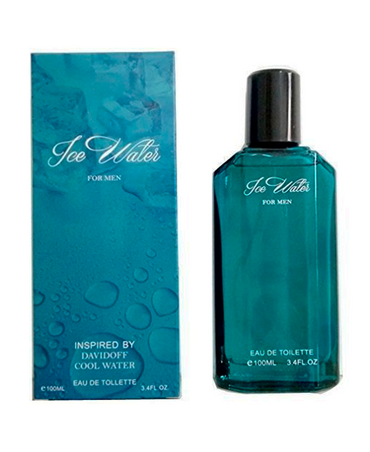 EBC ICE WATER EAU DE TOILETTE 100 ML. INSPIRED BY COOL WATER BY DAVIDOFF