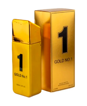 EBC 1 GOLD No.1 EAU DE TOILETTE SPRAY 100 ML. INSPIRED ONE MILLION BY PACO RABANNE