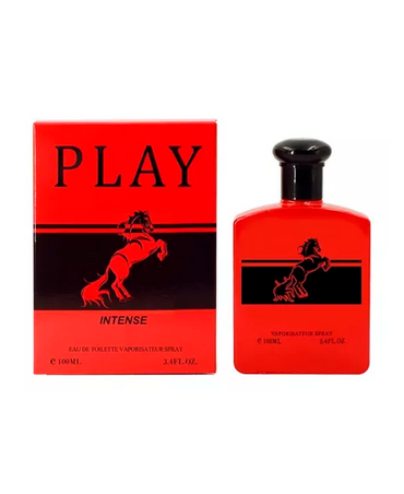 EBC PLAY INTENSE EAU DE TOILETTE SPRAY 100 ML. INSPIRED BY POLO INTENSE BY RALPH LAUREN