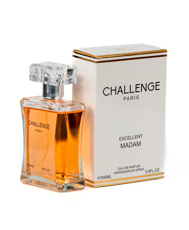 EBC CHALLENGE PARIS MADAM EAU DE PARFUM SPRAY 100 ML. INSPIRED BY COCO MADEMOISELLE