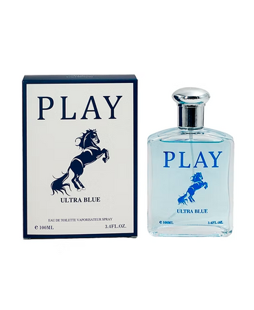 EBC PLAY ULTRA BLUE EAU DE TOILETTE SPRAY 100 ML. INSPIRED ULTRA BLUE BY RALPH L