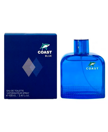 EBC COAST BLUE EAU DE TOILETTE SPRAY 100 ML. INSPIRED BY LACOSTE BLUE