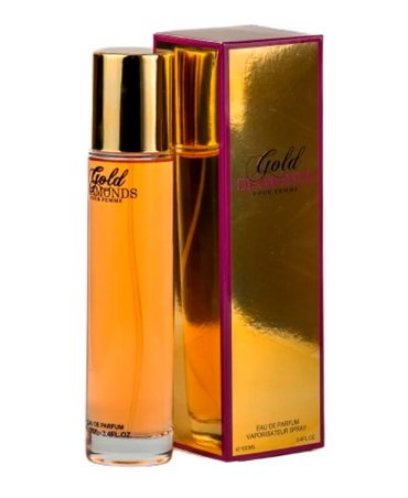 EBC GOLD DIAMONDS EAU DE TOILETTE 100 ML. INSPIRED WHITE DIAMONDS BY E. TAYLOR