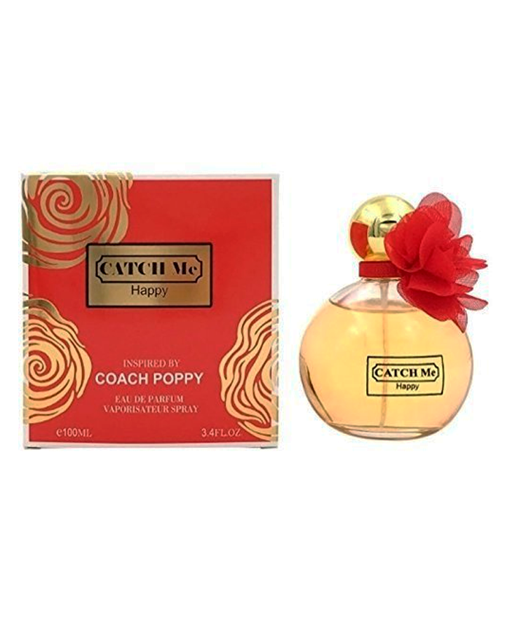 EBC CATCH ME HAPPY EAU DE PARFUM 100 ML. INSPIRED COACH POPPY BY COACH