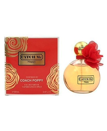 EBC CATCH ME HAPPY EAU DE PARFUM 100 ML. INSPIRED COACH POPPY BY COACH
