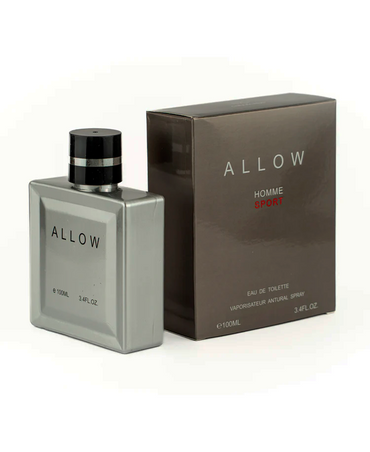 EBC ALLOW EAU DE TOILETTE 100 ML. BY ALLURE HOMME SPORT CHANNEL
