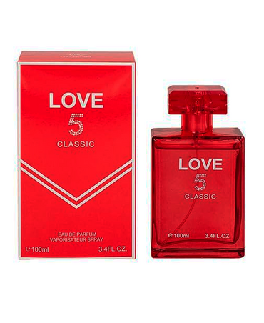 EBC CLASSIC LOVE 5 RED EAU DE TOILETTE 100 ML. INSPIRED CHANEL No.5