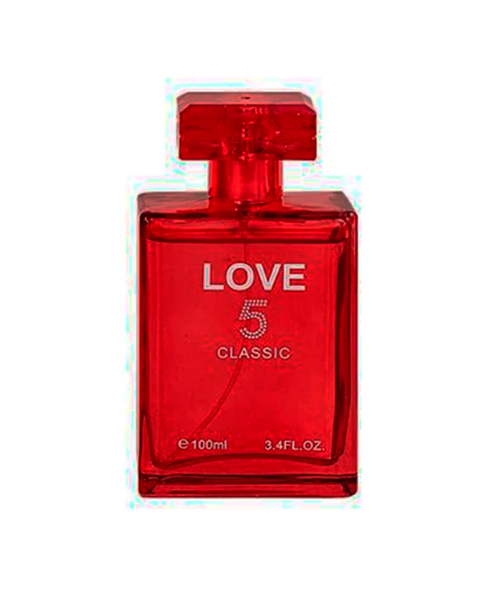 EBC CLASSIC LOVE 5 RED EAU DE TOILETTE 100 ML. INSPIRED CHANEL No.5