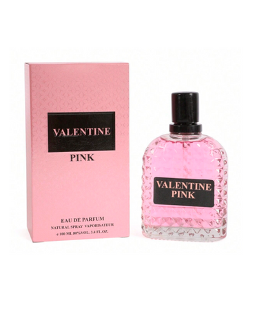 EBC VALENTINE PINK FOR WOMEN EAU DE PARFUM SPRAY 100 ML. INSPIRED BY VALENTINO DONNA