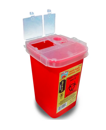 SHAVING FACTORY RAZOR BLADE DISPOSAL CASE