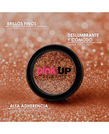 PINK UP GLITTER EYE SHADOW PKG05 BRONZE