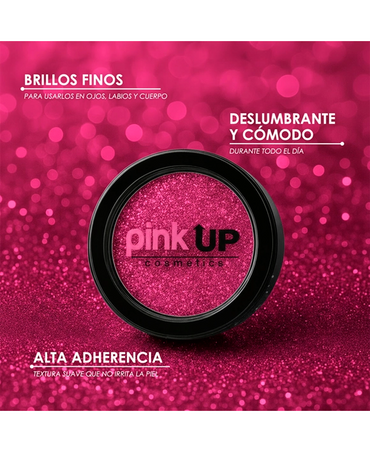 PINK UP GLITTER EYE SHADOW PKG09 MAGENTA