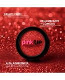 PINK UP GLITTER EYE SHADOW PKG10 HOT RED