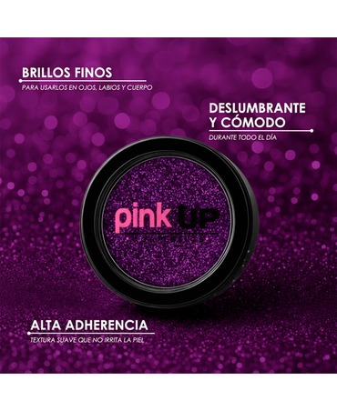 PINK UP GLITTER EYE SHADOW PKG11 VIOLET