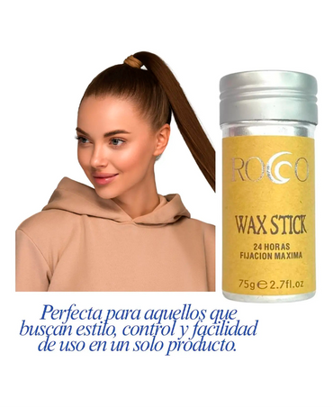 ROCCO WAX STICK 24 HORAS FIJACION 75 GRS.