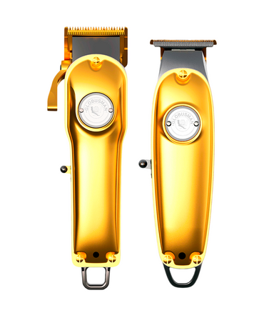 GLOBUSMAN COMBO MASTER MAQUINA CORTE Y RECORTADORA GOLD/SILVER 62000CT