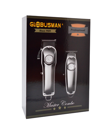 GLOBUSMAN COMBO MASTER MAQUINA CORTE Y RECORTADORA GOLD/SILVER 62000CT